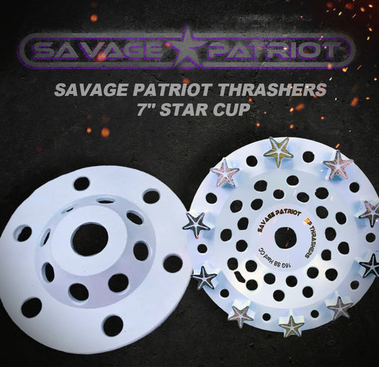 Savage Patriot- SP THRASHERS- 7" Star Cup