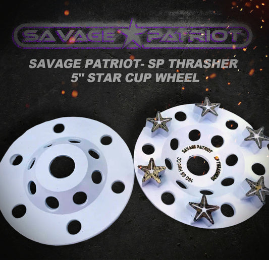 Savage Patriot- SP THRASHER 5"  Star Cup Wheel