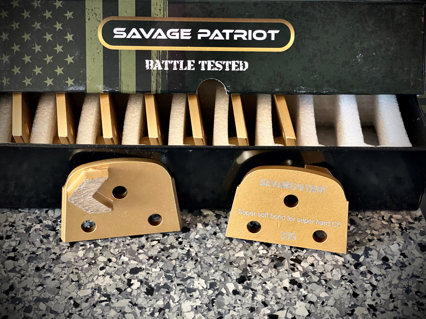 Lavina Diamond Tooling (SAVAGE PATRIOT- Pro Series) (SSB) For Super Hard Concrete